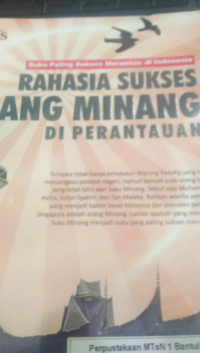 Image of Rahasia Sukses Orang Minang di perantauan