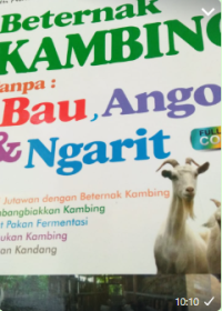Image of Berternak kambing