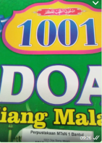 Image of 1001 Doa Siang Malam