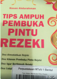 Image of Tips Ampur Membuka Pintu Rejeki