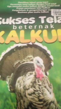 Image of Sukses Telak Berternak Kalkun