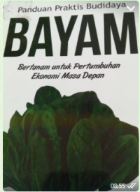 Image of Paduan praktis Budidaya Bayam