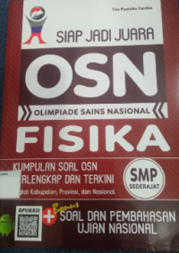 Image of Siap Jadi Juara Olimpiade Sains Nasional Fisika
