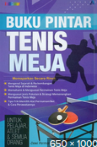 Image of Buku Pintar Tenis Meja