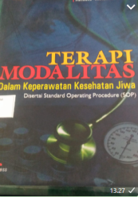 Image of Terapi  Modalitas Dalam Keperawatan Kesehatan Jiwa