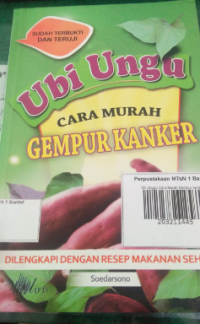 Image of Ubi Unggu Cara Murah Gempur kanker